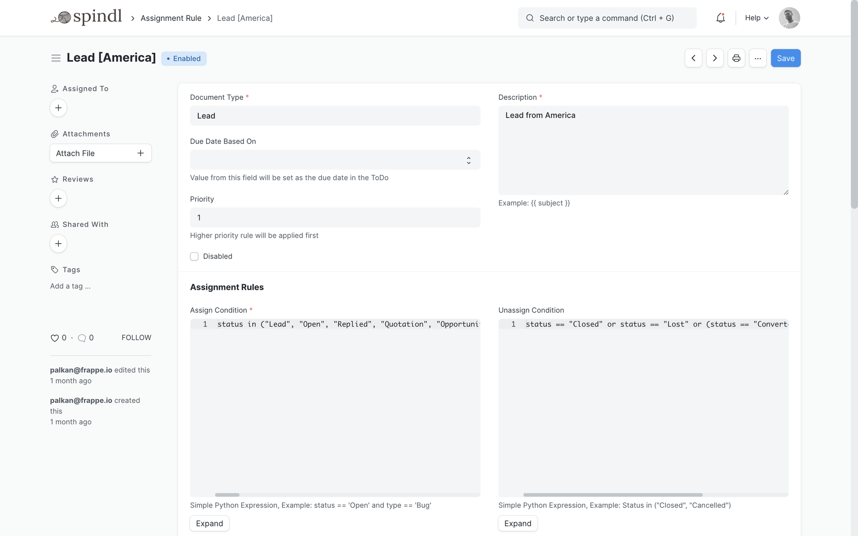 Automate Ticket Assignments